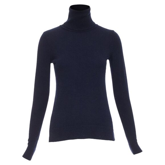 VINCE 100% cashmere navy long sleeve minimalturtleneck sweater XXS